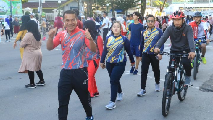 Ribuan Warga Medan Antusias Sambut Car Free Day