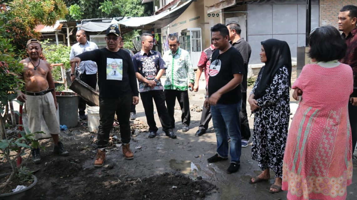 Akhyar Rencanakan Parit Bengkel Dinormalisasi Pekan Depan