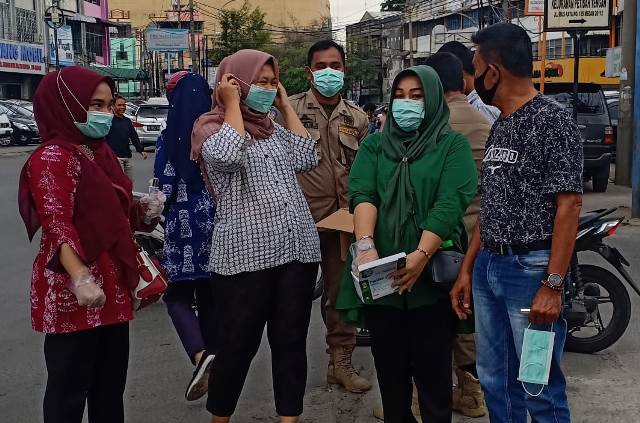 TP PKK Kota Medan Gelar Aksi Peduli Covid-19