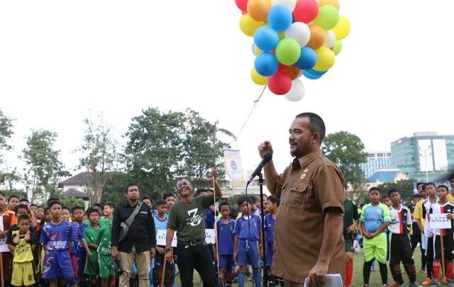 77 Tim Ikuti Kompetisi Sepakbola Antar Kelompok Umur Piala Walikota Medan