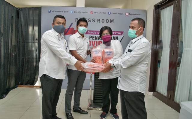 Pemko Medan Bantu Keluarga ODP & PDP Pemko Medan Bantu Keluarga ODP & PDP