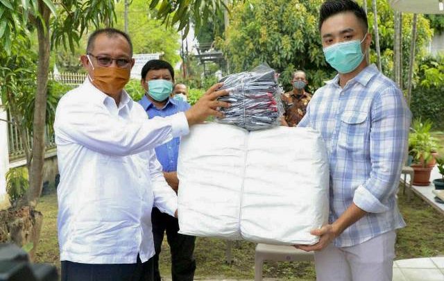 Pemko Medan Terima Bantuan Dari Nanyang Zhi Hui Atasi Dampak Sosial Covid-19