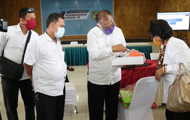 Tinjau Posko Gugus Tugas Covid-19, Akhyar: Masyarakat Harus Gunakan Masker Di Manapun Berada