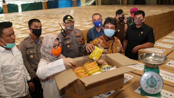 Pemko Medan Terima Bantuan 128.870 Paket Sembako Dari Pemprovsu