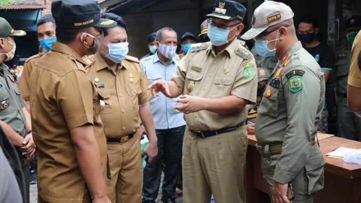 Akhyar Pimpin Razia Masker, 16 KTP Warga Disita