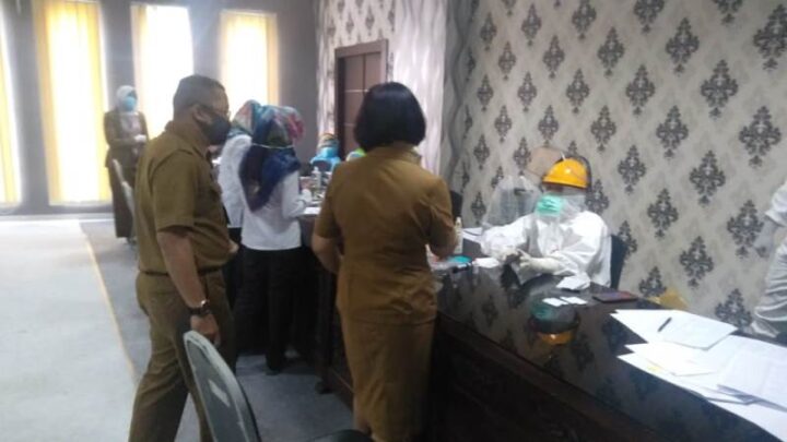 Sekretariat DPRD Medan Gelar Rapid Test