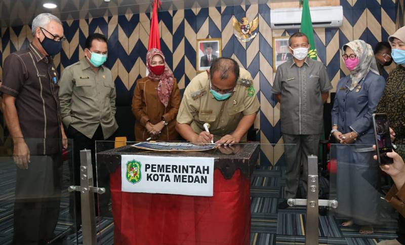 Pemko Medan Tetapkan 10 Kelurahan Jadi Lokus Rembuk Stunting Pemko Medan Tetapkan 10 Kelurahan Jadi Lokus Rembuk Stunting