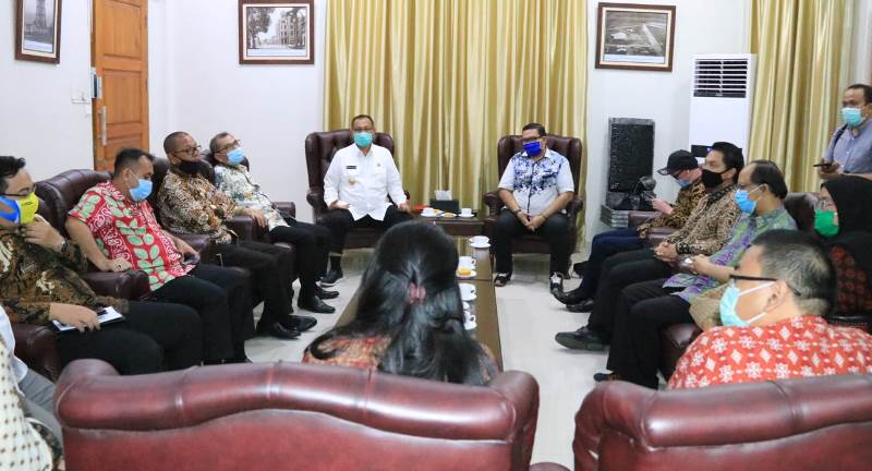 Akhyar Terima Audiensi Komite Ekonomi Kreatif Kota Medan
