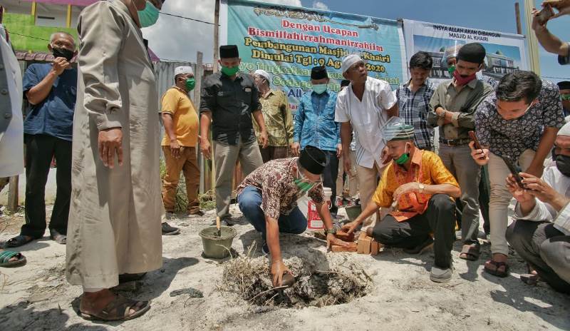 Pemko Medan Sambut Baik Peletakan Batu Pertama Masjid Al Khair