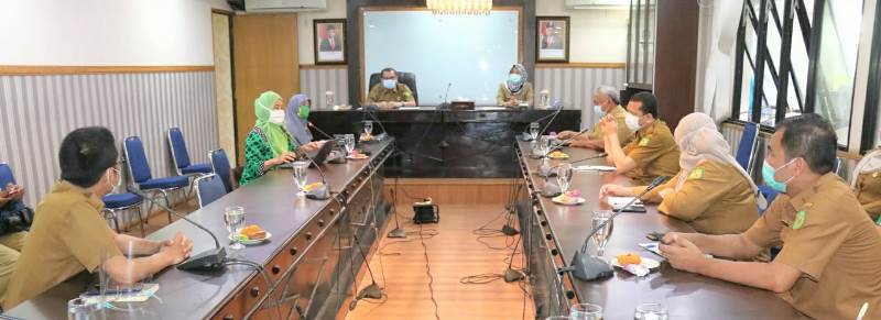 Pemko Medan Bersama Tim Ahli Gugus Tugas Covid-19 Lakukan Recovery Ekonomi
