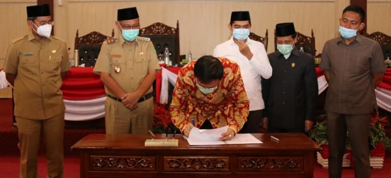 DPRD Medan Sahkan P-APBD 2020 DPRD Medan Sahkan P-APBD 2020
