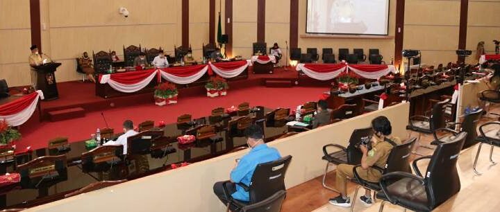 Akhyar Sampaikan Nota Jawaban Atas Pemandangan Umum Fraksi Di DPRD Medan Tentang R-APBD 2020