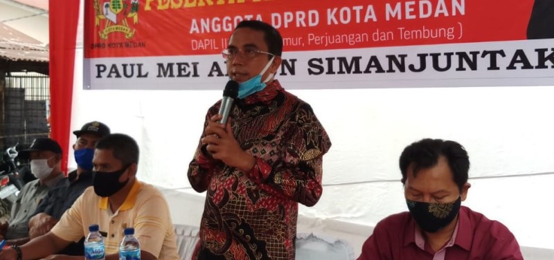Paul Simanjuntak Sahuti Keluhan Warga Soal Adminduk dan Infrastruktur Paul Simanjuntak Sahuti Keluhan Warga Soal Adminduk dan Infrastruktur