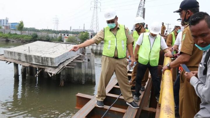 Akhyar Optimis Pembangunan Jembatan Titi Dua Sicanang Selesai Desember 2020