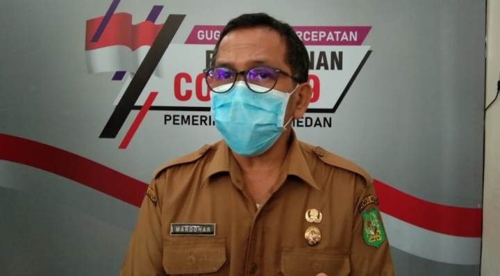 Positif Covid-19 Di Medan Tembus 7.046 Kasus