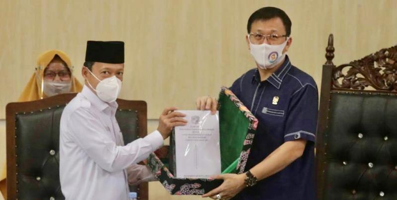 Pjs Walikota Medan Sampaikan Nota Pengantar  R-APBD 2021