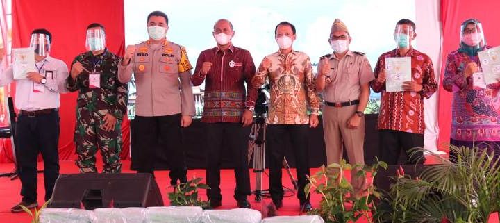 Pemko Medan Terima 17 Sertifikat Aset Tanah