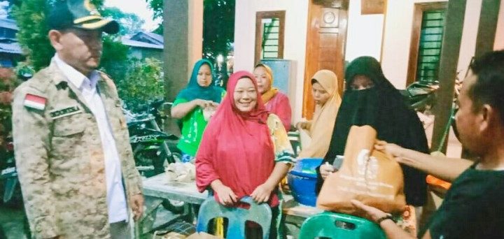 Dedy Aksyari Nasution Bantu Korban Banjir