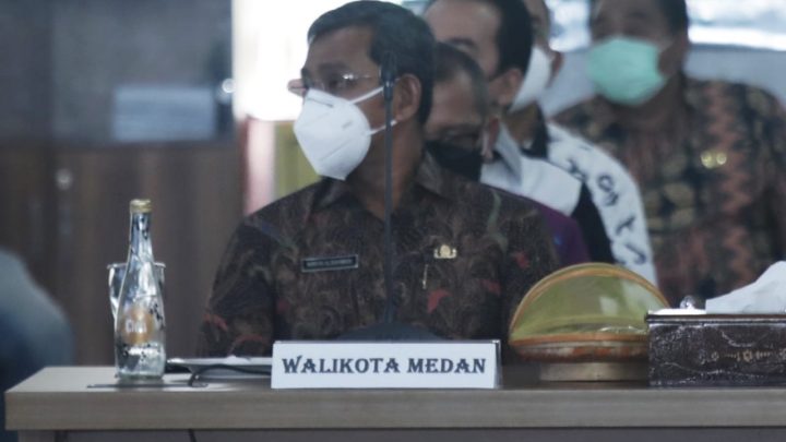 Tingkatkan Pelayanan Publik dan Cegah Korupsi, Plh Wali Kota Medan Ikut Rakor KPK