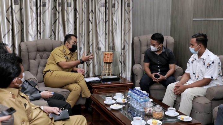 Pemko Medan Ajak Komadsu Ikut Sosialisasikan Vaksinasi Covid-19