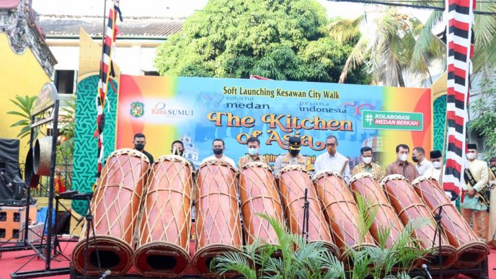 Wali Kota Launching Kesawan City Walk dan E-Parking