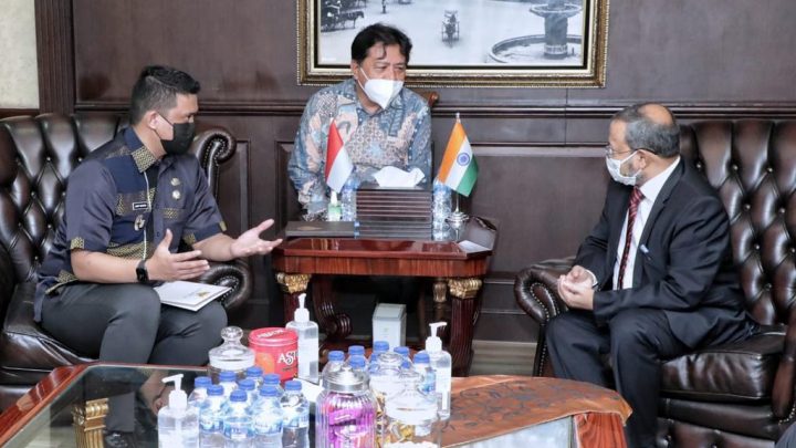 Duta Besar India Tawarkan Kerjasama Menarik kepada Wali Kota Medan