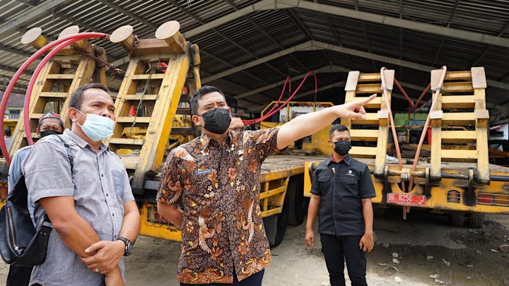 Maksimalkan Pembangunan Infrastruktur, Bobby Sidak Dinas PU Medan