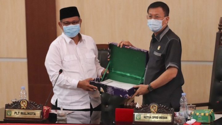 DPRD Medan Sampaikan Laporan Reses Sidang I Tahun Ke II 2020