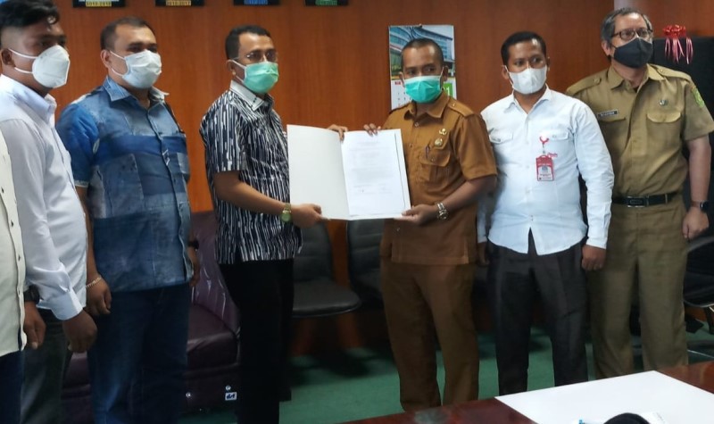 Dinas PU Medan Targetkan Jembatan Titi II Sicanang Rampung Oktober 2021 Dinas PU Medan Targetkan Jembatan Titi II Sicanang Rampung Oktober 2021