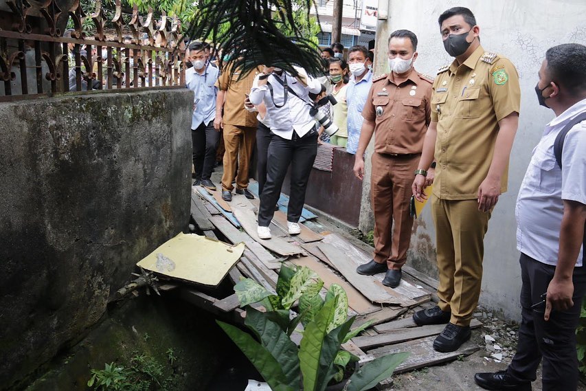 Bobby Nasution Gercep Atasi Banjir di Medan