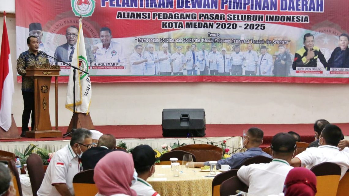 Hadiri Pelantikan Pengurus DPD APPSINDO, Wakil Wali Kota Medan Bantu Pedagang Terapkan Digitalisasi