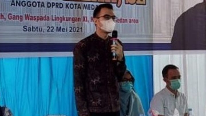 Afif Abdillah Ingatkan Masyarakat Jangan Kendor Terapkan Prokes