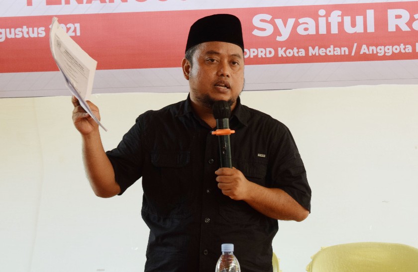 Syaiful Ramadhan Dorong Pemko Medan Fokus Atasi Masalah Banjir Syaiful Ramadhan Dorong Pemko Medan Fokus Atasi Masalah Banjir