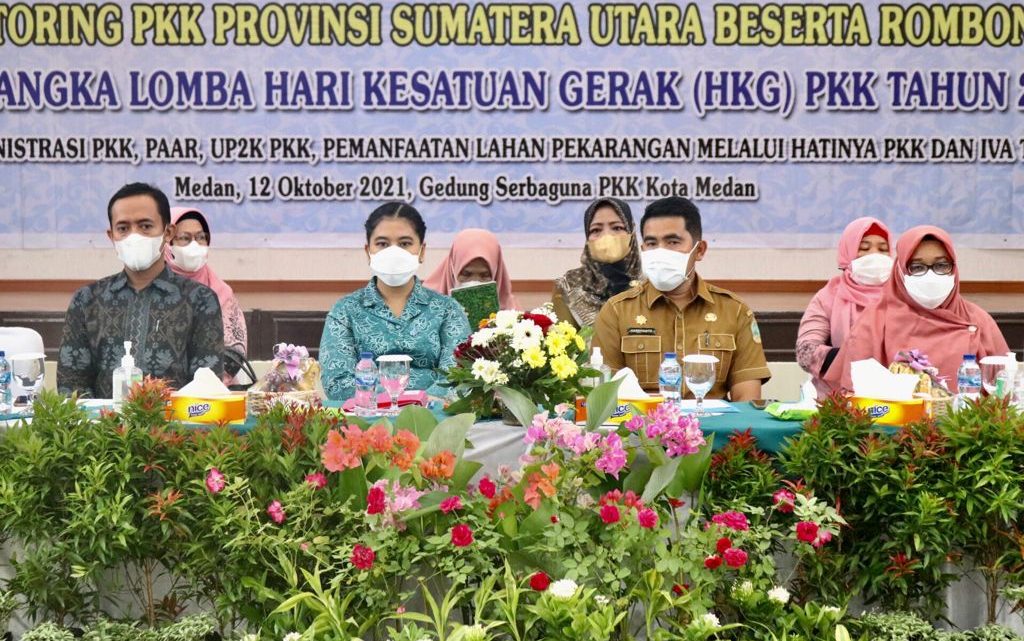 Lomba HKG, Tim Monitoring PKK Sumut Kunjungi TP PKK Medan