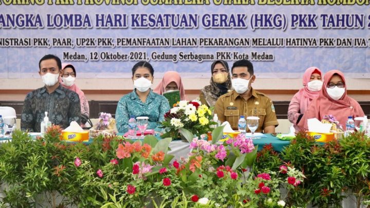 Lomba HKG, Tim Monitoring PKK Sumut Kunjungi TP PKK Medan