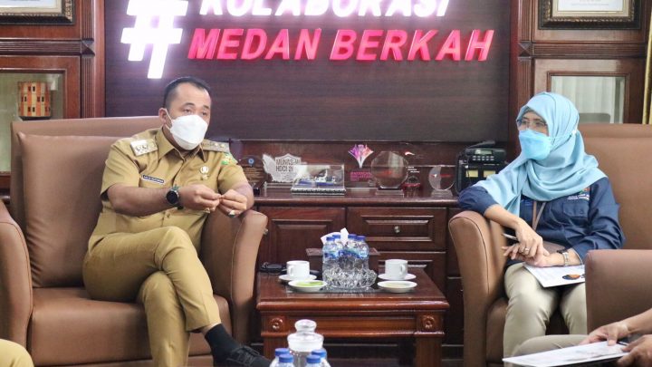 Terima AudiensI BPS Medan, Ini Yang Dibahas Wakil Walikota