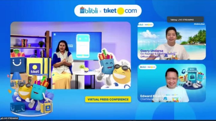 Manjakan Penggunanya, Blibli dan tiket.com Resmi Bersinergi