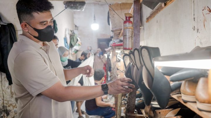 Bobby Nasution Jadikan Medan Juga Unggul Dalam Produksi Sepatu