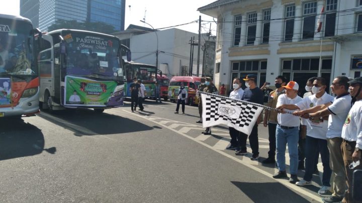 Hari Kedua, Pemko Medan Berangkatkan 1.575 Pemudik Secara Gratis