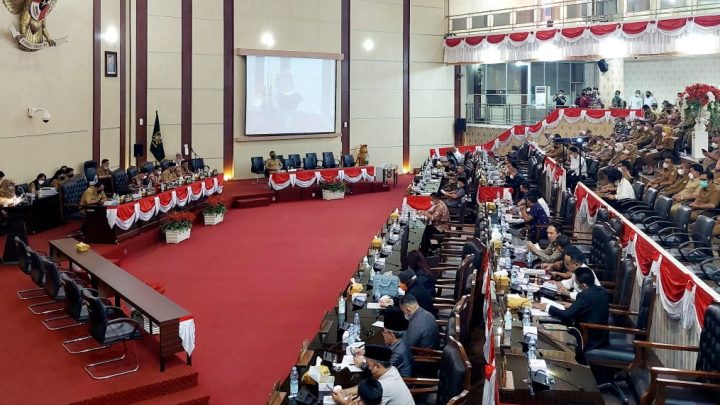 DPRD Medan Gelar Rapat Paripurna Penyampaian LPj Walikota Medan TA 2021