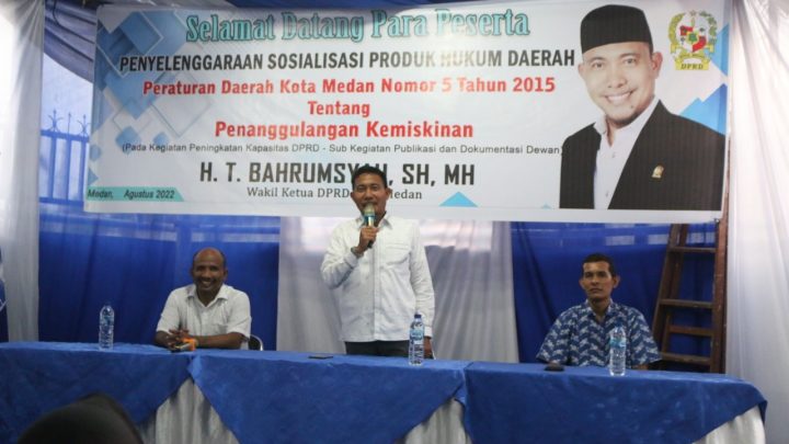 Bahrumsyah Pertanyakan Data Penduduk Miskin Kota Medan