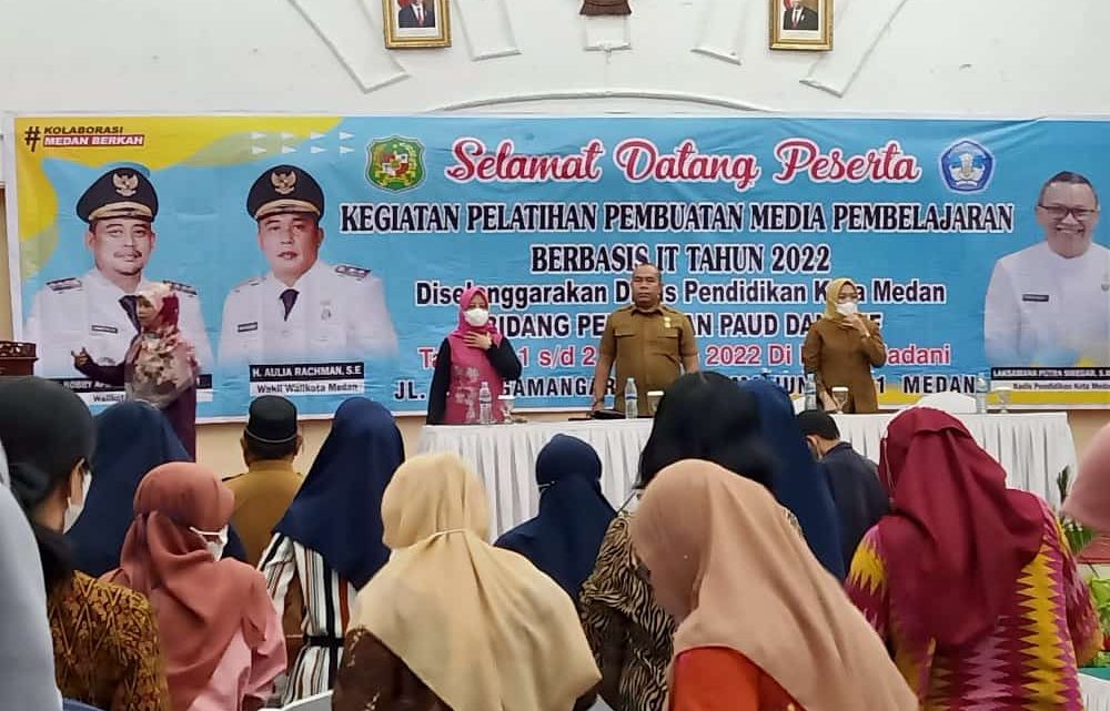 Disdik Medan Gelar Pelatihan Pembuatan Media Pembelajaran Berbasis IT Disdik Medan Gelar Pelatihan Pembuatan Media Pembelajaran Berbasis IT