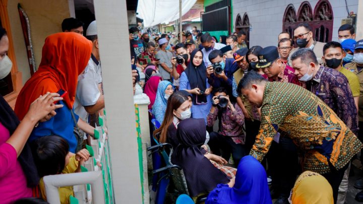 Bobby Nasution Pastikan Korban Kebakaran Belawan Dilayani Dengan Baik