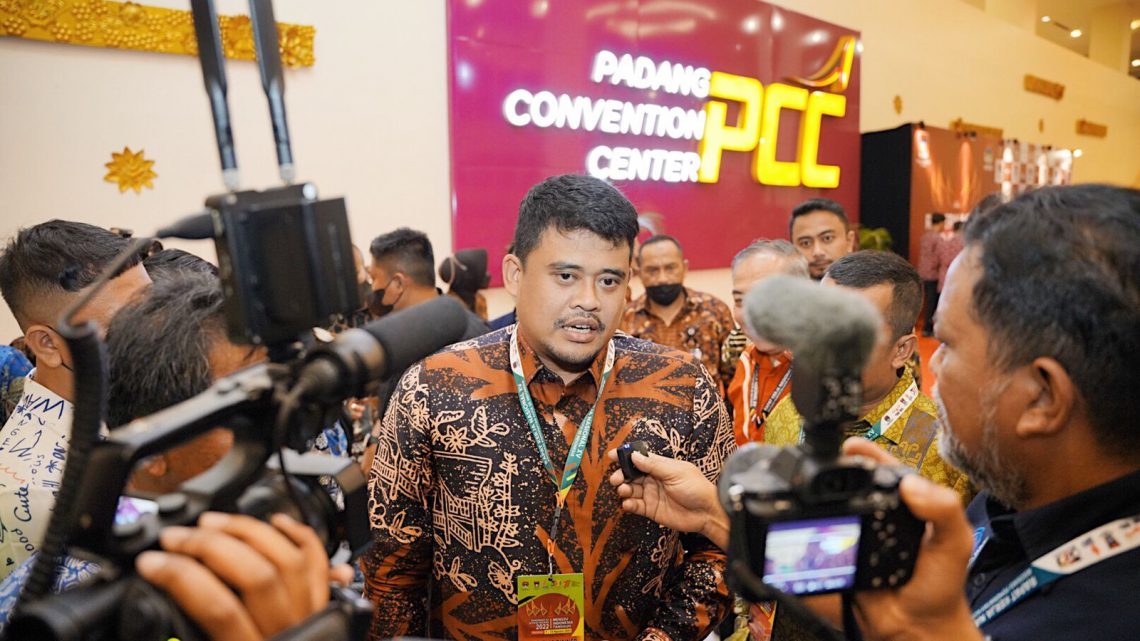 Hadiri Rakernas ke XV Apeksi di Padang,Bobby Nasution Bawa Semangat Kolaborasi