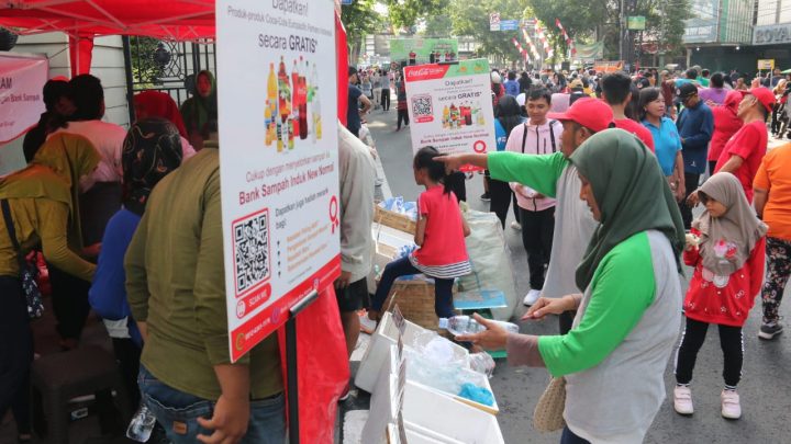 Dinas Lingkungan Hidup Medan Buka Stand Bank Sampah di ajang Car Free Day