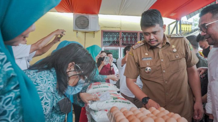 Atasi Inflasi, Pemko Medan Buka Pasar Murah Di 151 Kelurahan