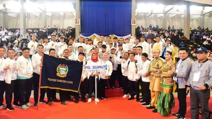 Secara Resmi Gubsu Buka Porpamnas VII Tahun 2022