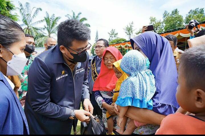 Bobby Nasution Gelontorkan Anggaran Ratusan Milyar Turunkan Angka Stunting di Kota Medan Bobby Nasution Gelontorkan Anggaran Ratusan Milyar Turunkan Angka Stunting di Kota Medan