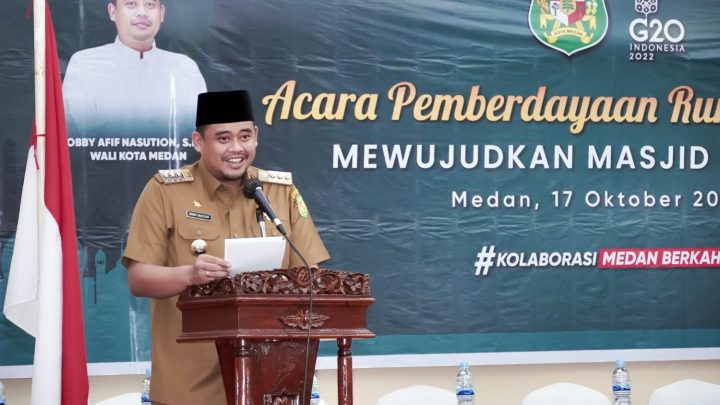 Bobby Nasution Ingin Jaringan Masjid Mandiri Dibangun