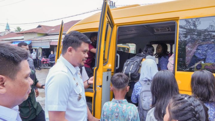 Bobby Nasution Sediakan Bus Antar Jemput Sekolah Gratis Anak Warga Sicanang
